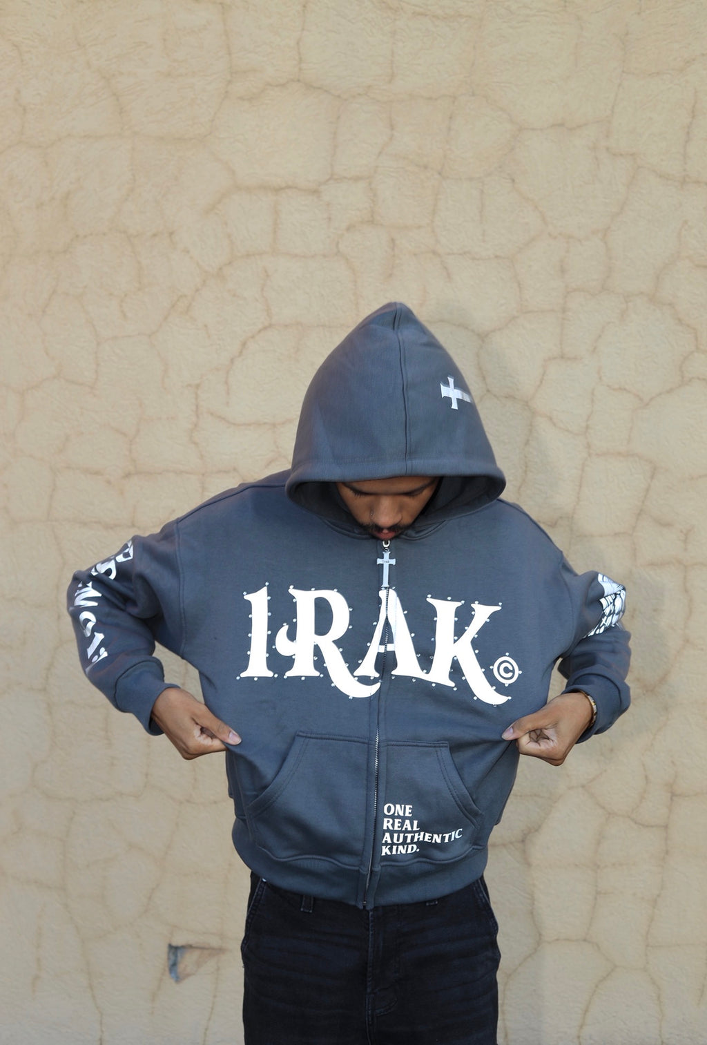 1RAK Oversized Authentic Zip Hoodie